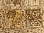 Antique Tabriz Garden Design Persian Rug 50258 Antique Tabriz Garden Design Persian Rug 50258