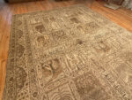 Antique Tabriz Garden Design Persian Rug 50258 Antique Tabriz Garden Design Persian Rug 50258