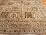 Antique Tabriz Garden Design Persian Rug 50258 Antique Tabriz Garden Design Persian Rug 50258