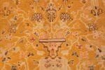 Close-up Antique Turkish Oushak carpet 50206 by Nazmiyal