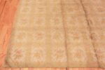 Corner Antique floral design American hooked rug 50298 by Nazmiyal Antique Rugs in NYC