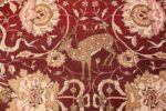 Animal Room size Antique Indian agra rug 50250 by Nazmiyal