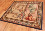 Full Antique French tapestry rug 50270 by Nazmiyal