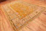 Full Antique Turkish Oushak carpet 50206 by Nazmiyal