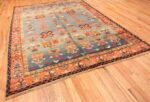 Full Folk Art Vintage from the German Shag rug 48556 by Nazmiyal