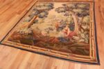 Full Silk and wool Antique French Romantic tapestry 50279 by Nazmiyal