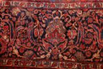 large antique oversized sarouk persian carpet 50260 flower Nazmiyal