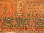large garden design antique turkish oushak carpet 50085 border Nazmiyal