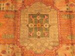 large garden design antique turkish oushak carpet 50085 field Nazmiyal