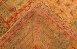 large garden design antique turkish oushak carpet 50085 weave Nazmiyal