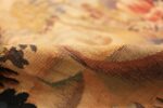 Pile Silk and wool Antique French Romantic tapestry 50279 by Nazmiyal