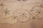 room sized antique american hooked rug 50292 scrolls Nazmiyal