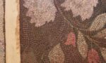 room sized antique american hooked rug 50292 weave Nazmiyal