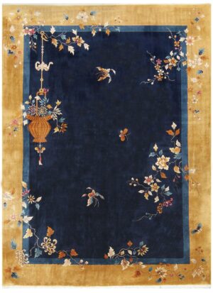 Room Sized Antique Chinese Carpet 48488 Detail/Large View