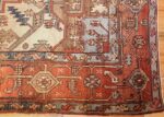 room sized antique persian serapi carpet 50016 corner Nazmiyal