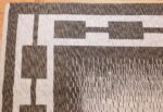 vintage double sided swedish kilim 48501 green corner Nazmiyal