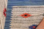 Vintage Mid Century Swedish Kilim 48472 Knots Nazmiyal