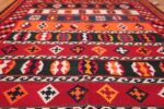 Vintage Persian Ghashgai Rug 50320 Field Geometric Nazmiyal