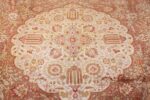 vintage room sized persian tabriz carpet 50259 medallion Nazmiyal