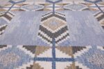 Vintage Scandinavian Kilim by Ingegerd Silow 48541 Field Design Nazmiyal
