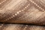 vintage scandinavian swedish kilim 48509 pile Nazmiyal