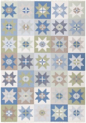 Vintage Scandinavian Swedish Kilim 48538 Nazmiyal Antique Rugs