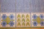 vintage swedish kilim by berit woelfer 48510 border Nazmiyal