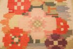 vintage swedish kilim by ingegerd silow 48508 center Nazmiyal