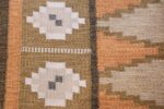 Vintage Swedish Kilim by Ingegerd Silow 48511 Border Nazmiyal