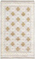 Vintage Swedish Rya Rug 48506 Detail/Large View