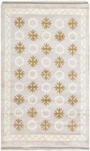 Vintage Swedish Rya Rug 48506 Detail/Large View