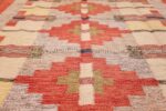 vintage scandinavian swedish kilim 48498 field Nazmiyal
