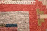 vintage scandinavian swedish kilim 48498 knots Nazmiyal