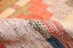 vintage scandinavian swedish kilim 48498 pile Nazmiyal