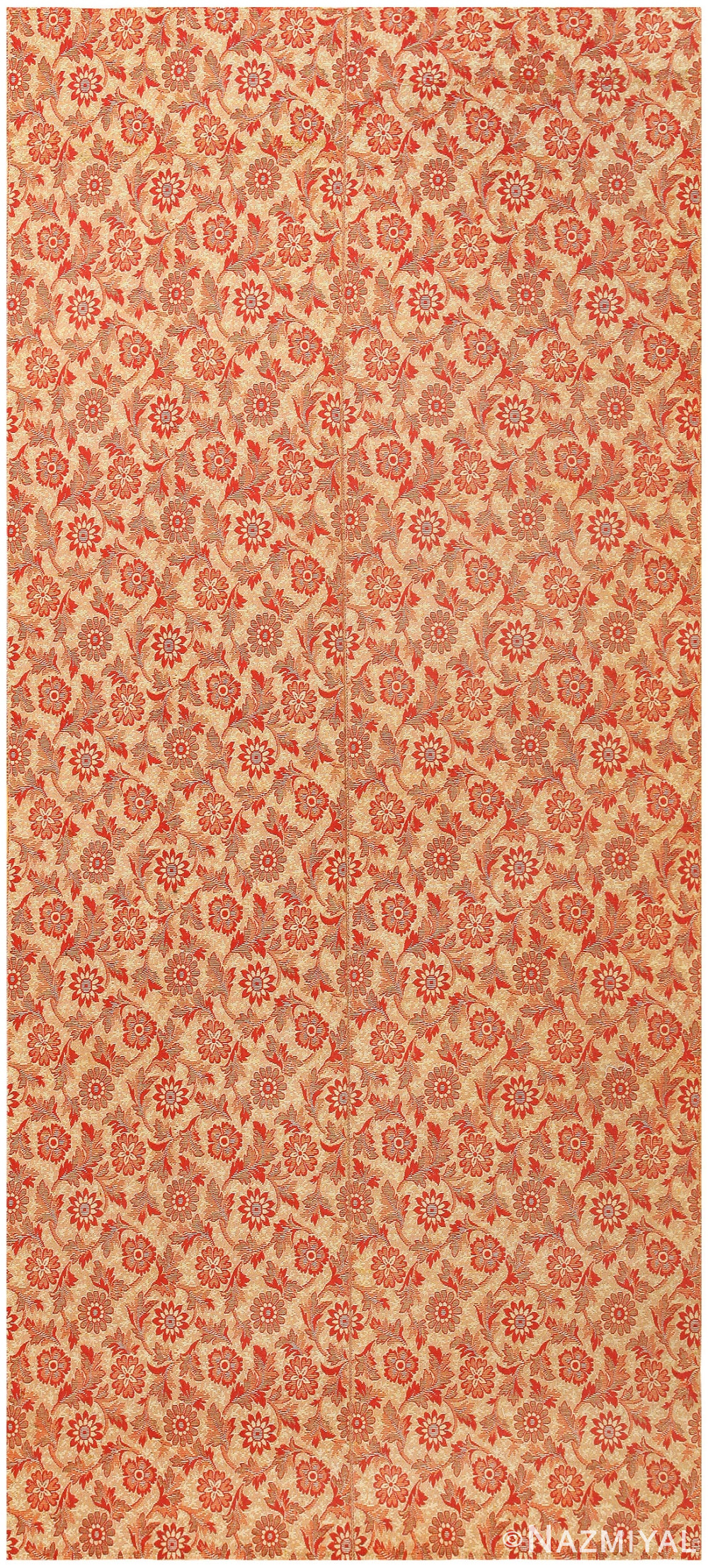 Antique American Ingrain Carpet 50285 Nazmiyal