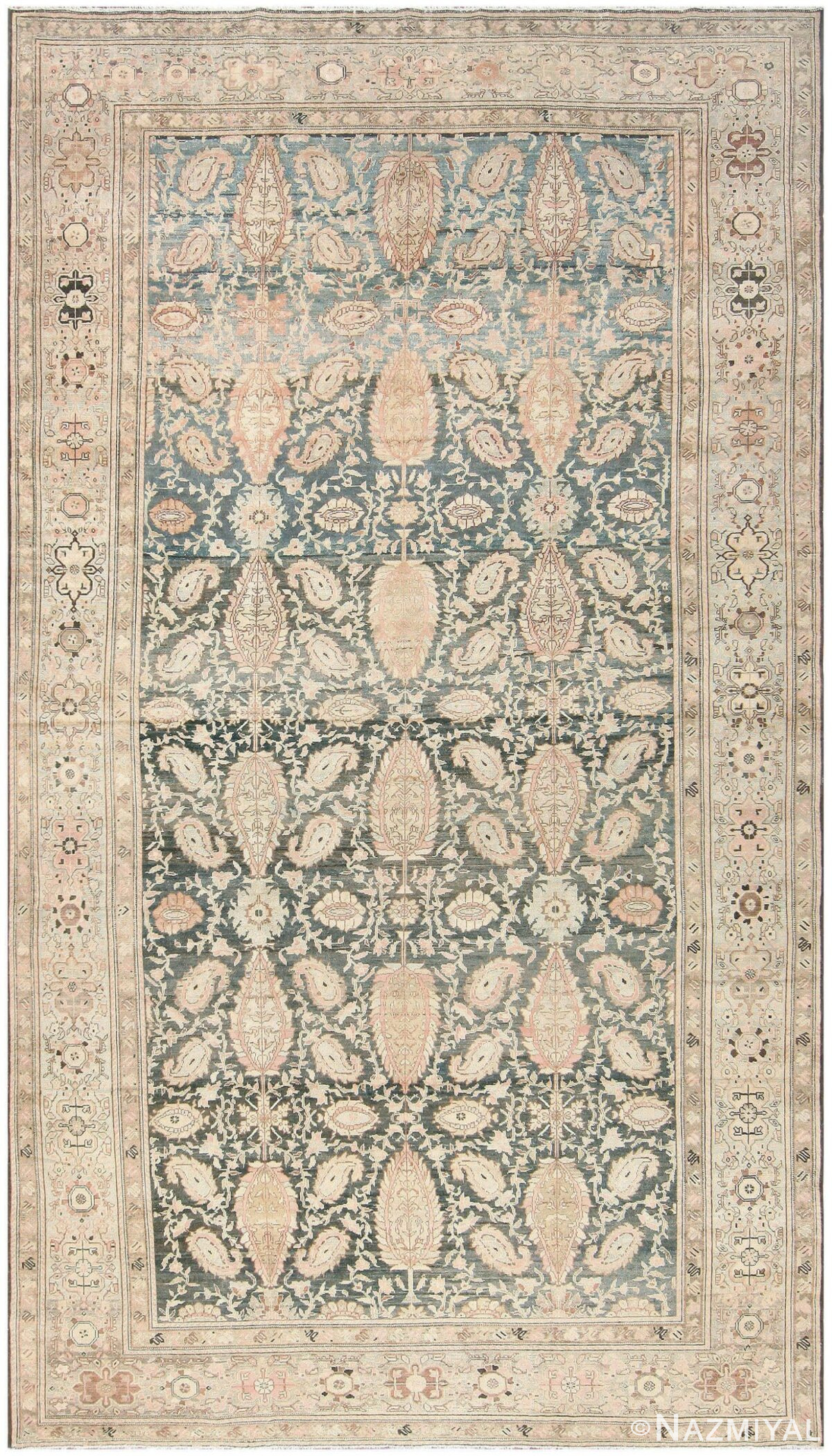 Antique Persian Malayer Carpet 50232 Detail/Large View