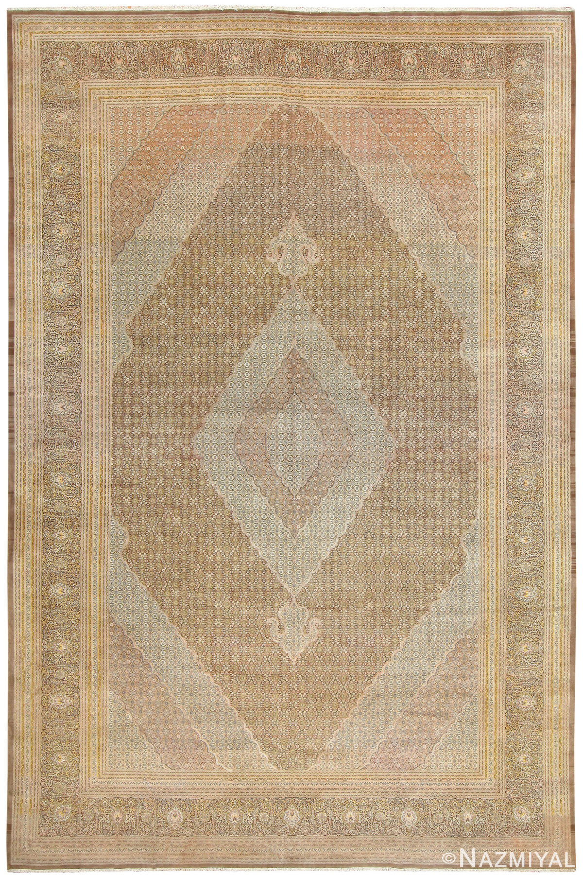 Persian Tabriz Carpet 50317 Detail/Large View