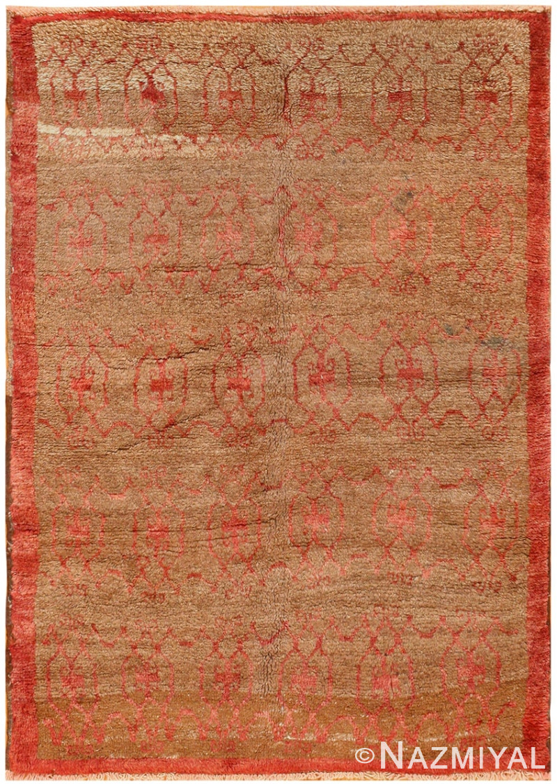 Turkish Art Deco Carpet 50330 by Nazmiyal Antique Rugs