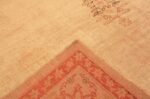 Weave Antique Oushak room sized Turkish rug 50299 by Nazmiyal