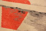 Weave detail French Art deco rug by Jacques Borker 48548 Nazmiyal antique rugs collection