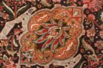 Weave detail Large Vintage Persian Tabriz rug 50316 by Nazmiyal