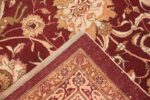Weave Room size Antique Indian agra rug 50250 by Nazmiyal