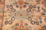 antique persian lilihan carpet 50191 ivory Nazmiyal