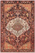 Antique Persian Sarouk Farahan Carpet 50240 Nazmiyal