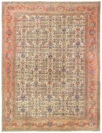 Antique Persian Sultanabad Carpet 50248 Nazmiyal