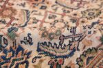Antique Persian Sultanabad Carpet 50248 Ivory Pile Nazmiyal