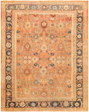 Antique Persian Sultanabad Rug 50004 Nazmiyal