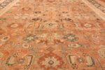 Antique Room Size Persian Sultanabad Rug 50004 Field Design Nazmiyal