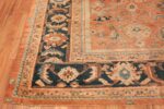 Antique Room Size Persian Sultanabad Rug 50004 Side Corner Nazmiyal