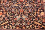 beautiful antique persian tabriz carpet 48568 flower Nazmiyal
